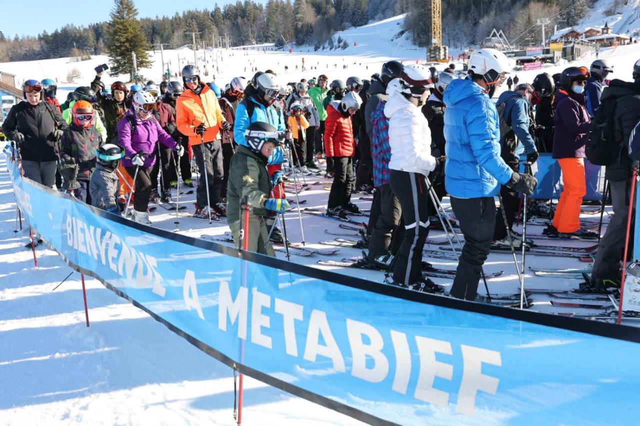 Place Royale Pour 10 A 12 Personnes A 30 Met Des Pistes De Ski Et Vtt Métabief Eksteriør billede