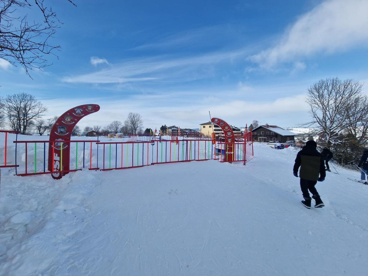 Place Royale Pour 10 A 12 Personnes A 30 Met Des Pistes De Ski Et Vtt Métabief Eksteriør billede